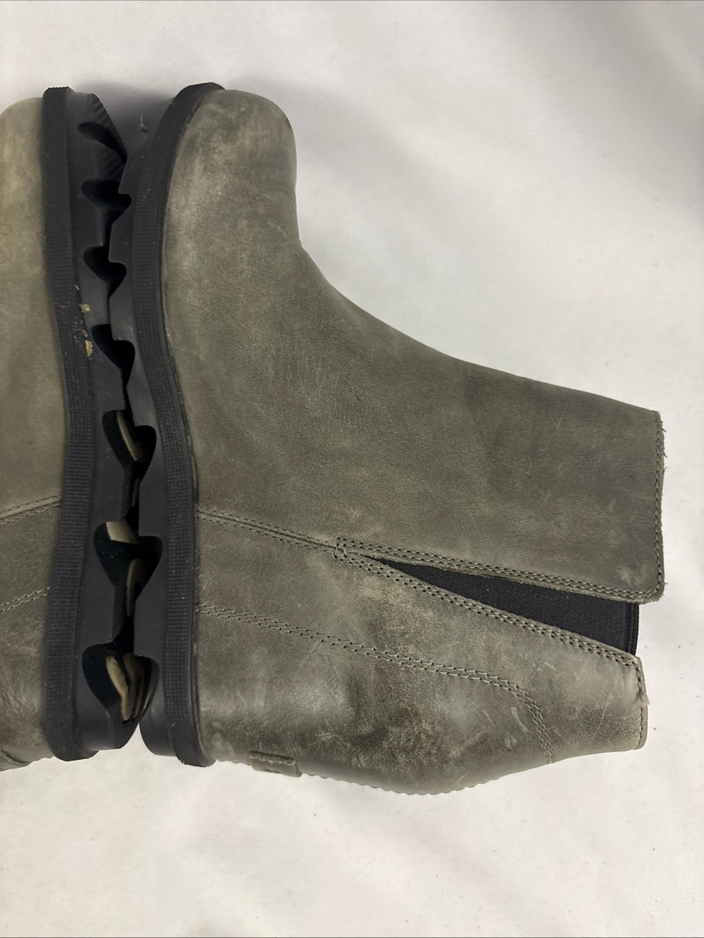 Sorel Joan of Arctic Wedge II Gray Suede Boot Size 9 - Picture 12 of 12